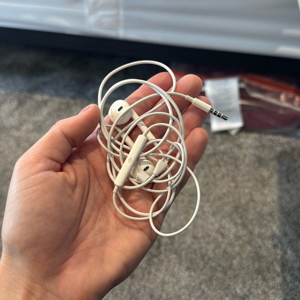 Apple headphones